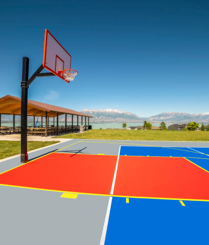 Landing: Pintura piso Groen pintura para canchas - Idea-Tec