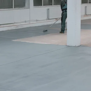 Hormigón pulido pintando con Écoler 2